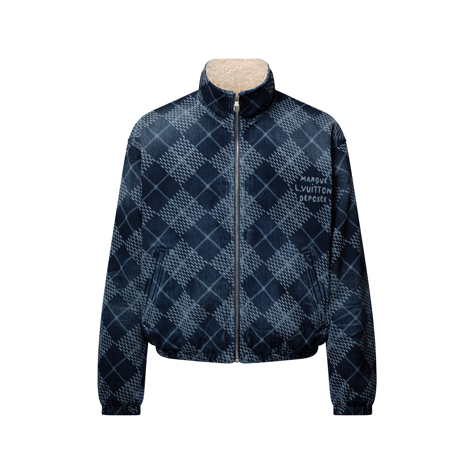 Denim Fleece Blouson - Ready-to-Wear | LOUIS VUITTON